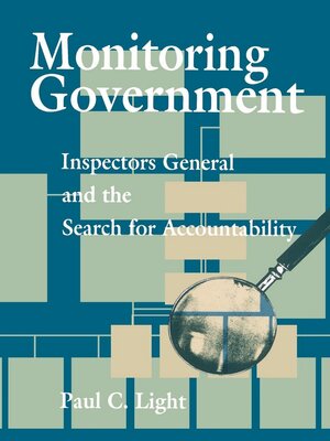 cover image of Monitoring Government